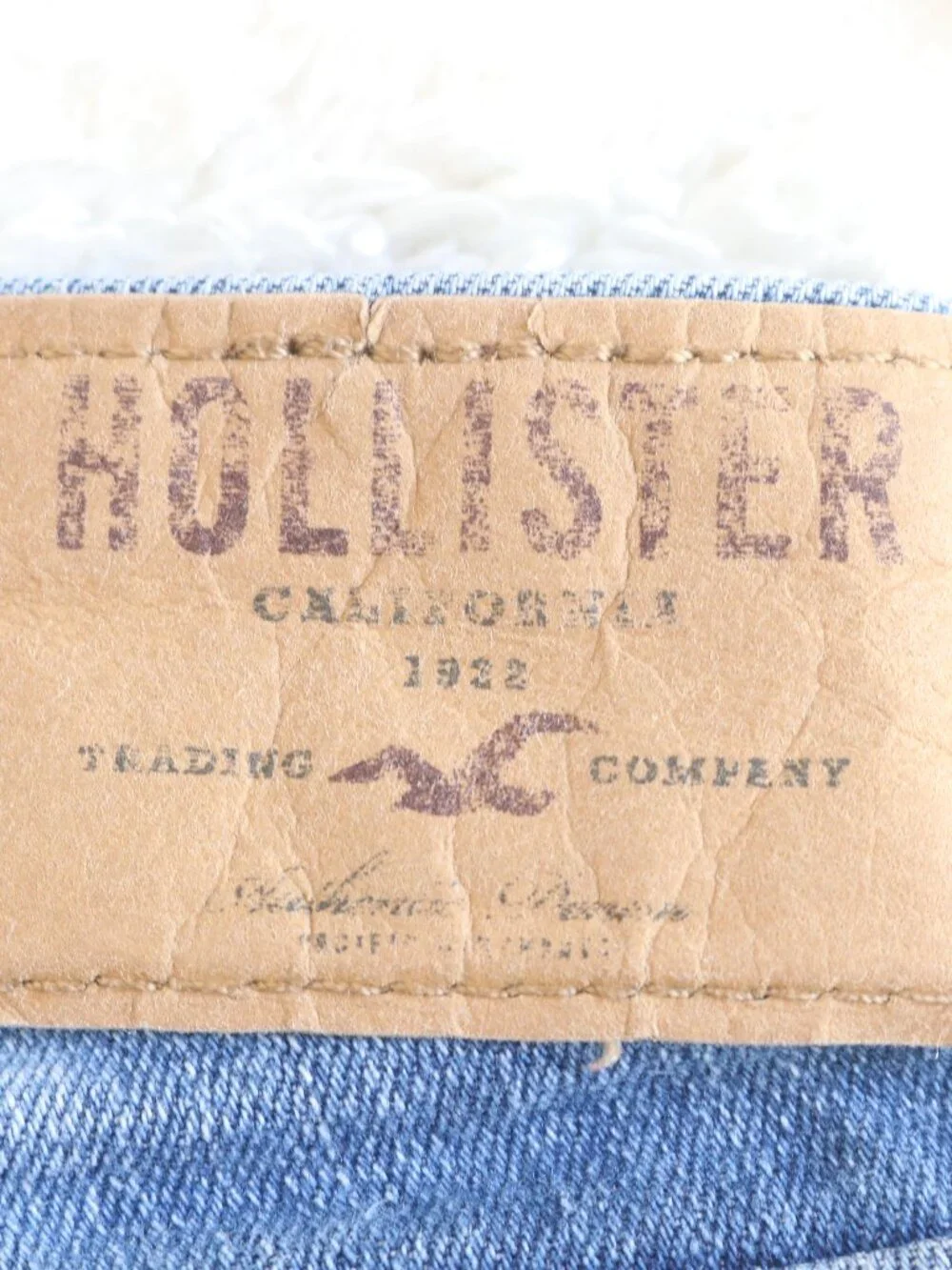 Hollister | Distressed Denim Bermuda Cutoff Long Jean Shorts Jorts Size 0R 24x33